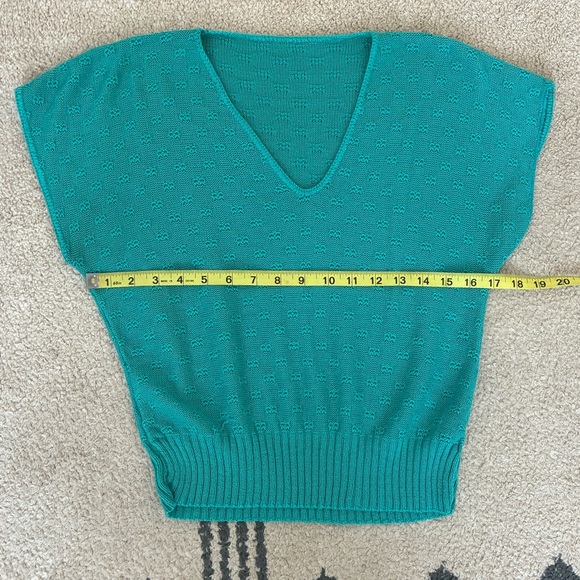 Vintage 80s Knit Top - Picture 5 of 6